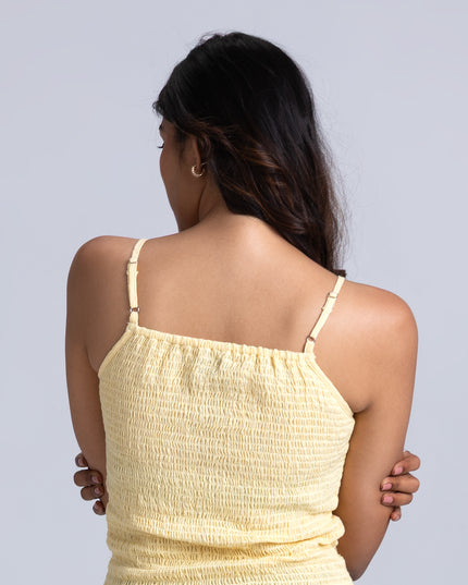 Smocked Spaghetti Top