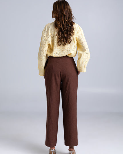 Barrel Cotton Pants