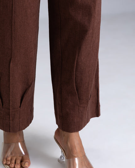 Barrel Cotton Pants