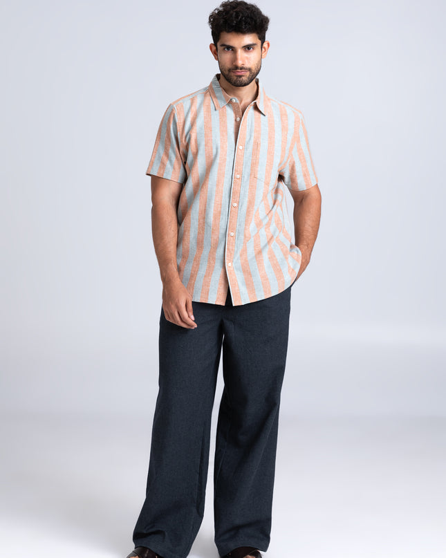 Striped Slub Shirt