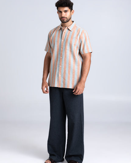 Striped Slub Shirt