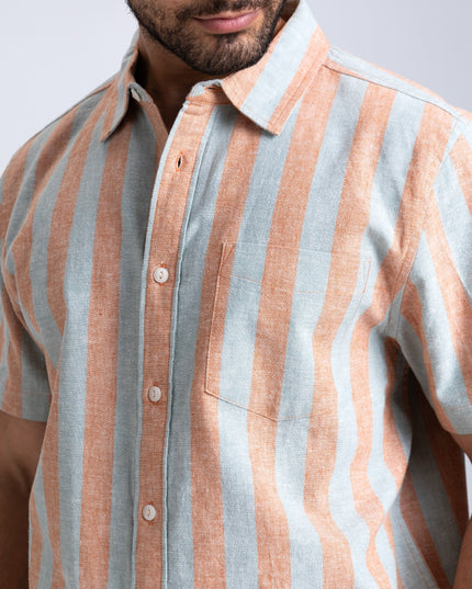 Striped Slub Shirt