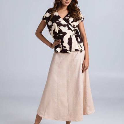 Vintage Suede Skirt