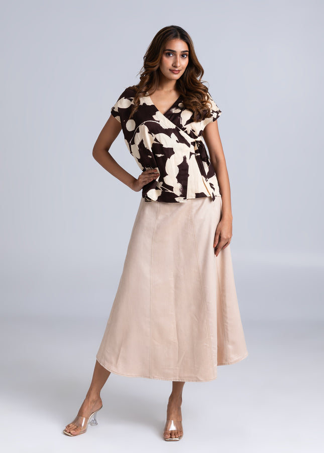 Vintage Suede Skirt