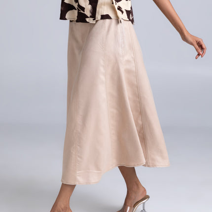 Vintage Suede Skirt