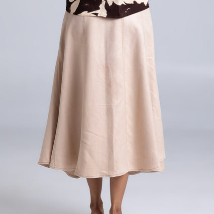 Vintage Suede Skirt