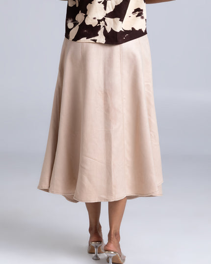 Vintage Suede Skirt