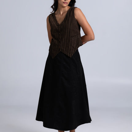 Vintage Suede Skirt