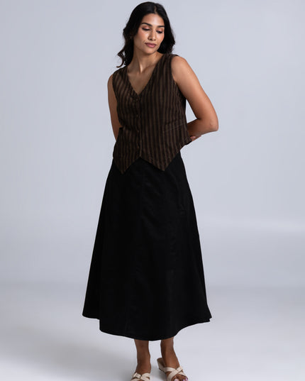 Vintage Suede Skirt