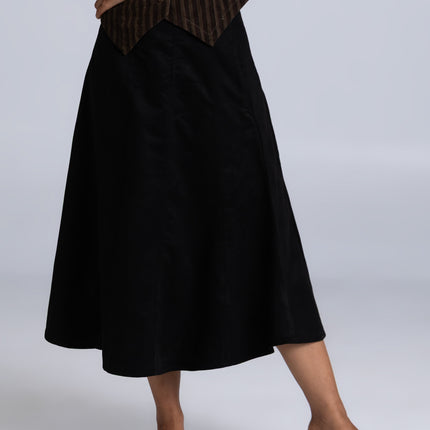 Vintage Suede Skirt