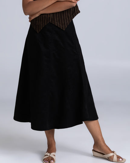 Vintage Suede Skirt