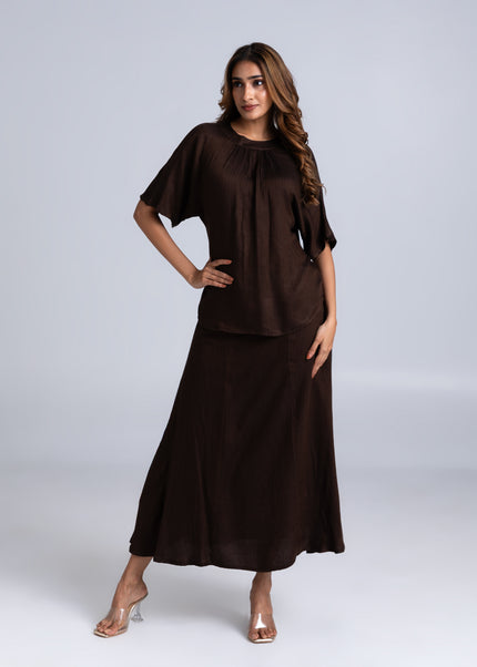 Herringbone Flow Skirt