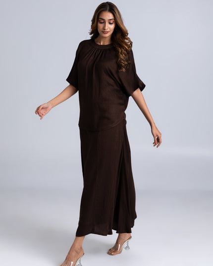 Herringbone Flow Top