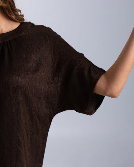 Herringbone Flow Top