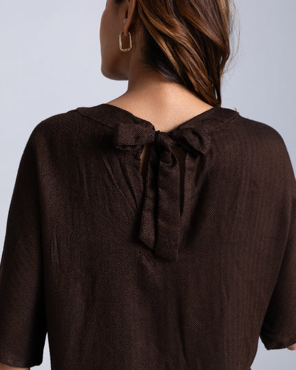 Herringbone Flow Top