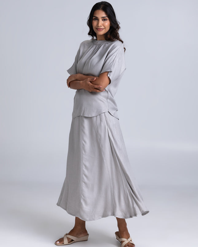 Herringbone Flow Skirt