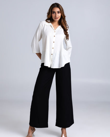 Egret Pintuck Shirt