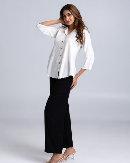 Egret Pintuck Shirt