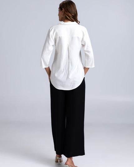 Egret Pintuck Shirt