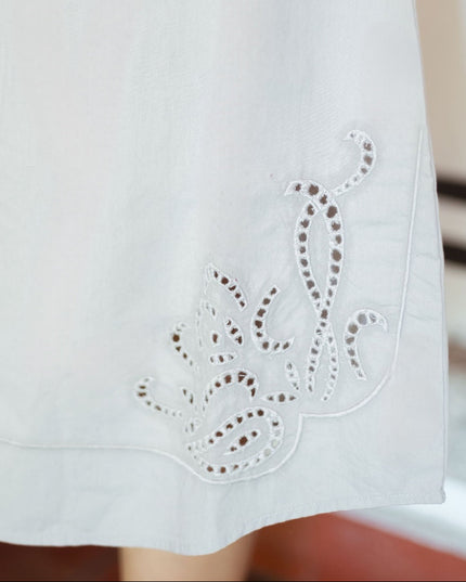 Pale Shirt Dress