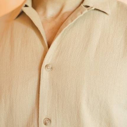 Latte Crinkle Co-ord