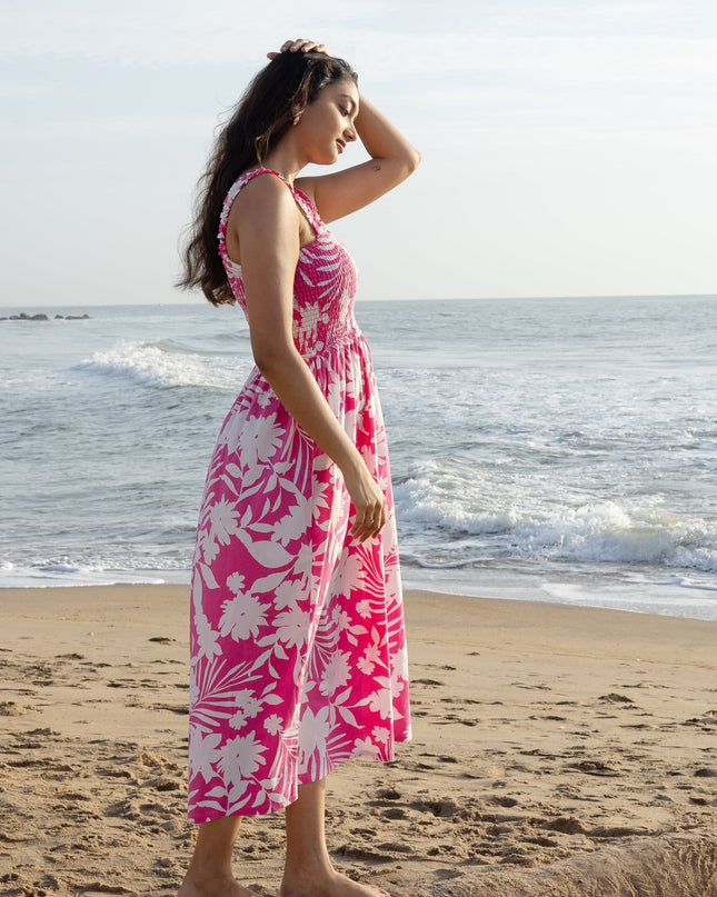 Scarlet Printed Dress