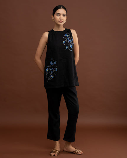 Raven Embroidered Coord