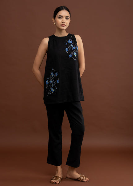 Raven Embroidered Coord