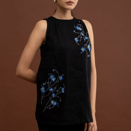 Raven Embroidered Coord