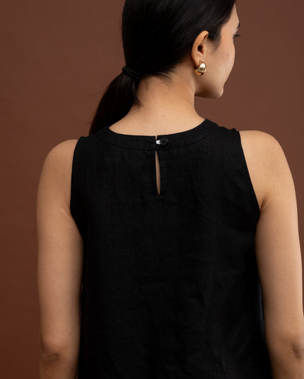 Raven Embroidered Top