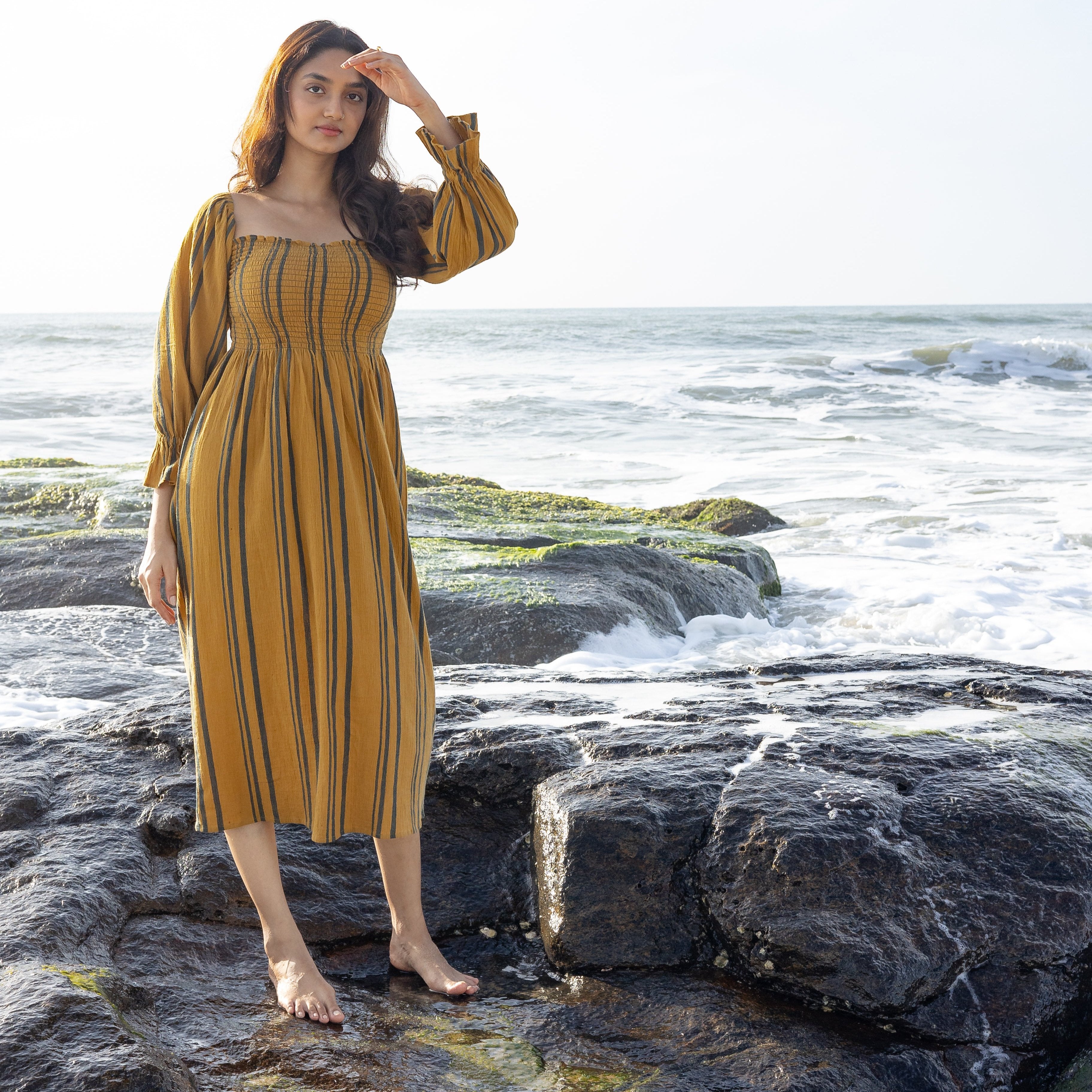 Dandelion Striped Dress