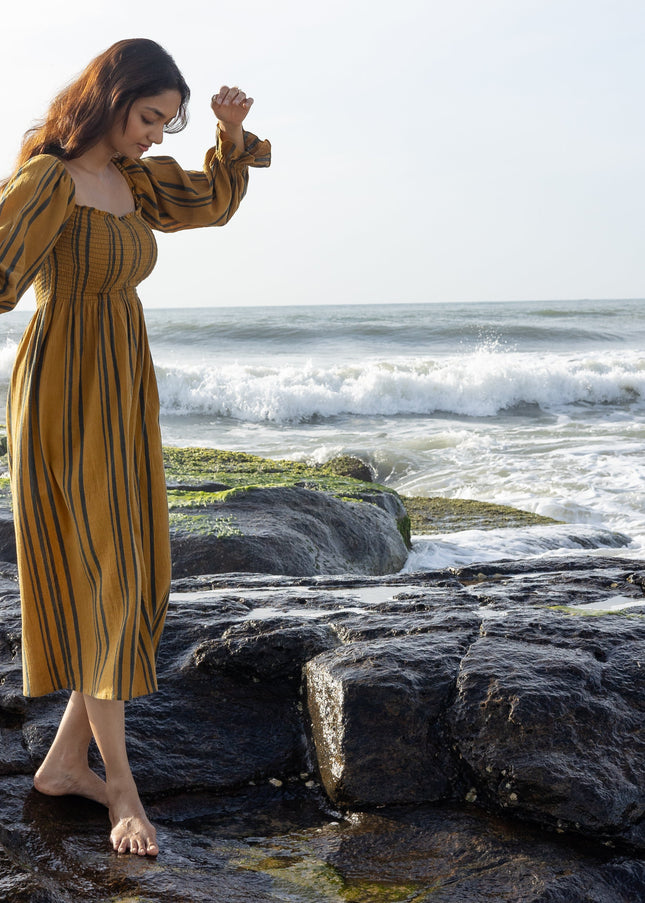 Dandelion Striped Dress
