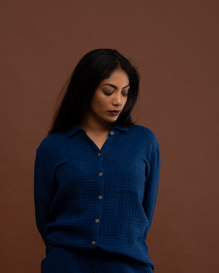 Soft Cobalt Shirt
