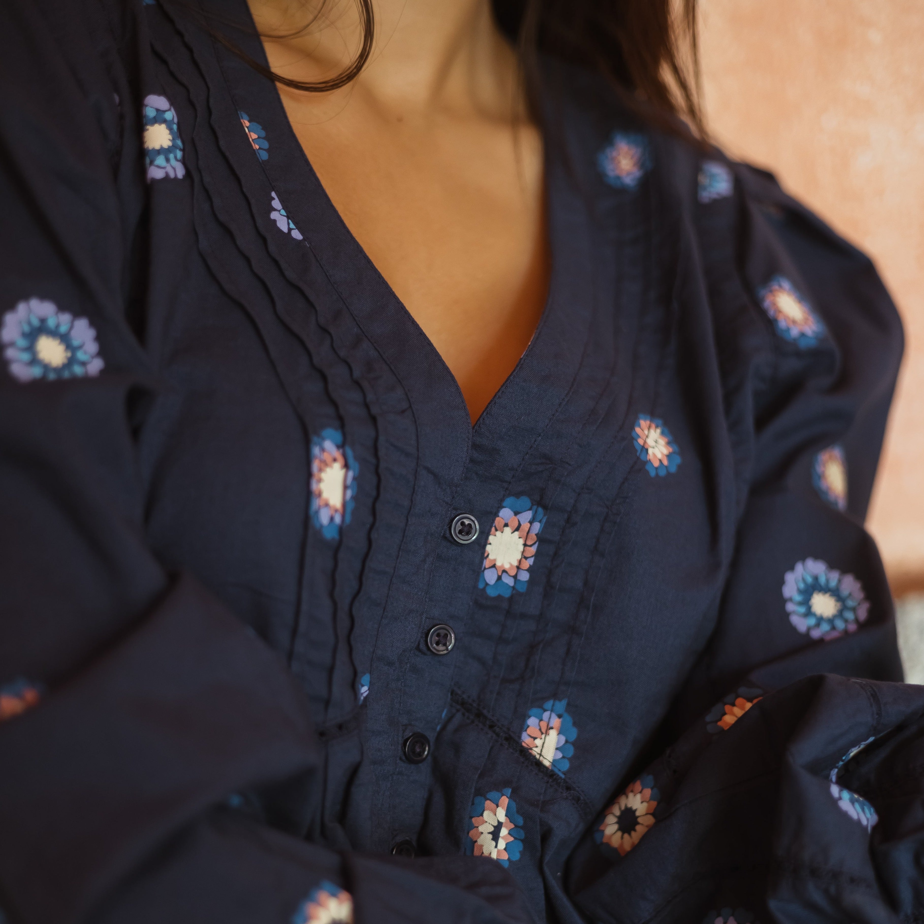 Aegean Printed Blouse