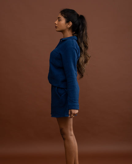Cobalt Coord (Top & Shorts)