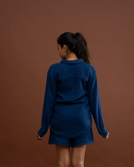 Cobalt Coord (Top & Shorts)