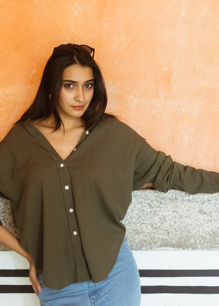 Seaweed Oversized Shirt