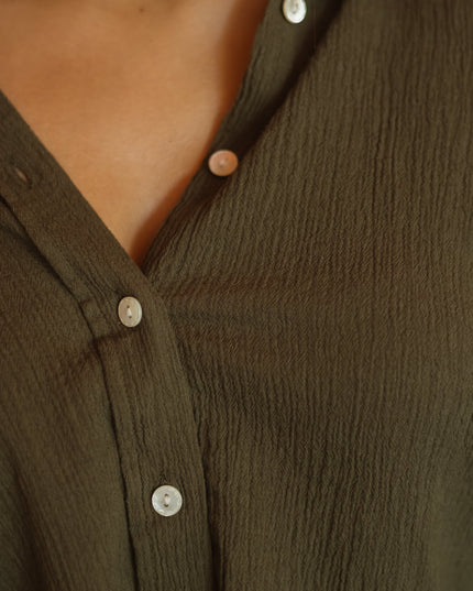 Seaweed Oversized Shirt