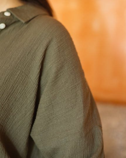 Seaweed Oversized Shirt