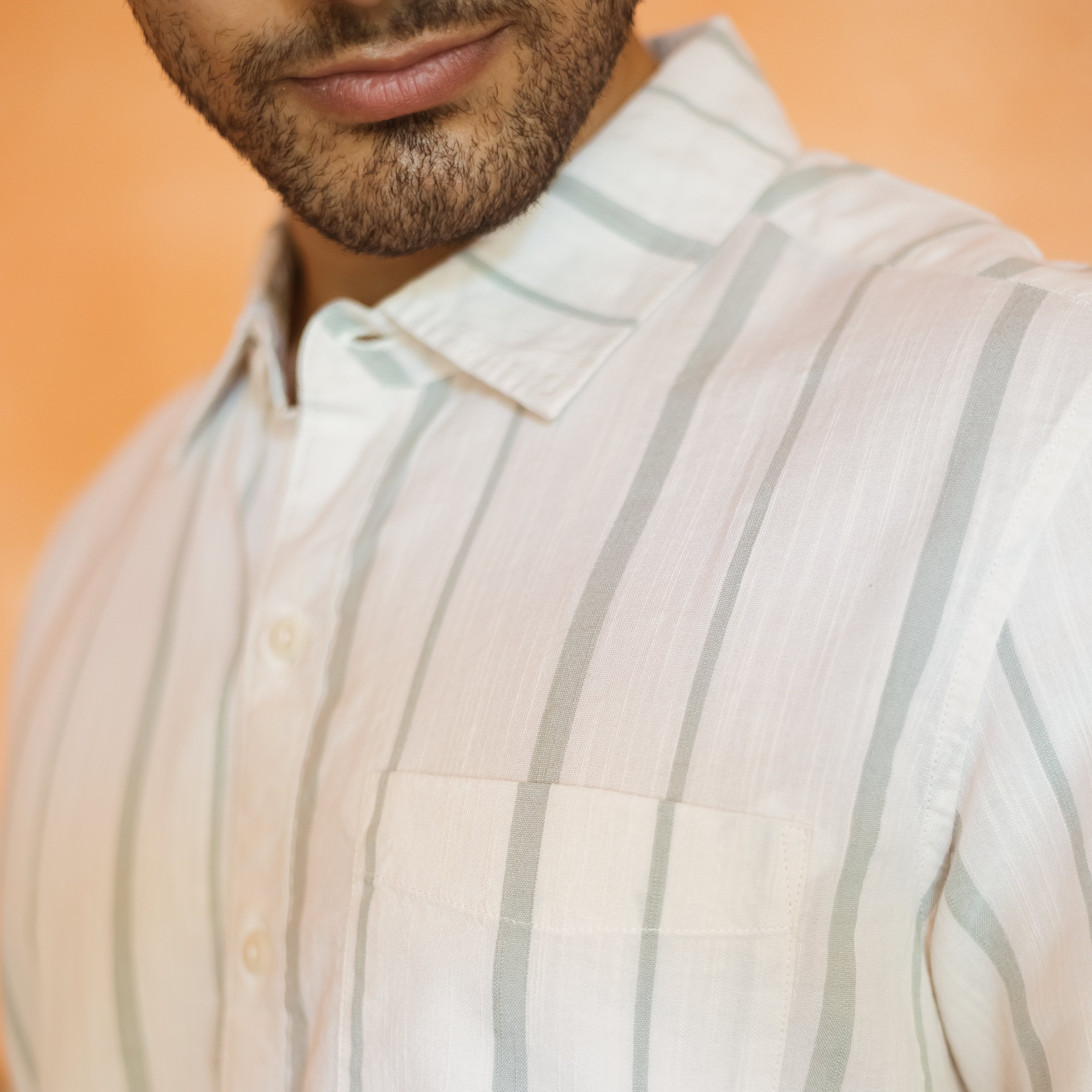 Mint Striped Shirt