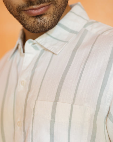 Mint Striped Shirt