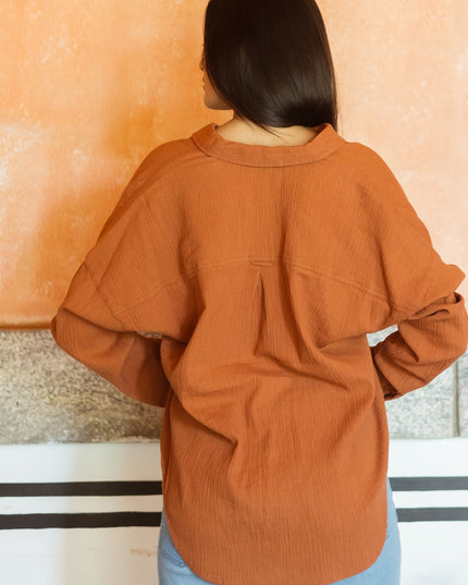 Sandstone Oversized Shirt