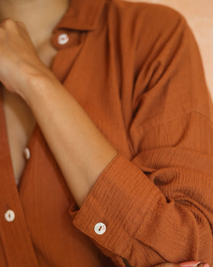 Sandstone Oversized Shirt