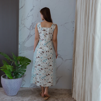 Baby Blue Patch Dress