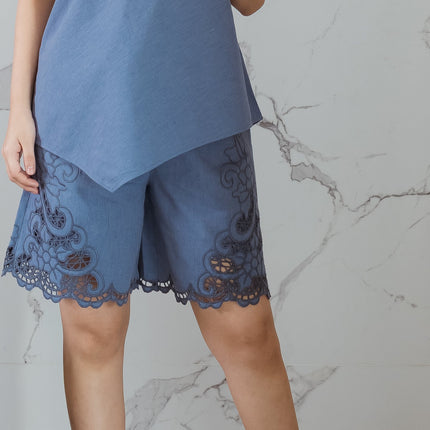 Serenna Cutwork Shorts