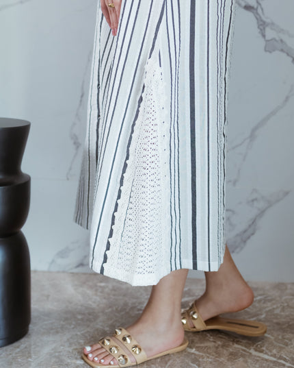 Monochrome Muse Dress