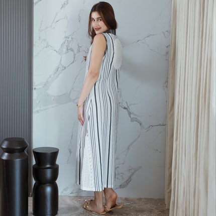 Monochrome Muse Dress