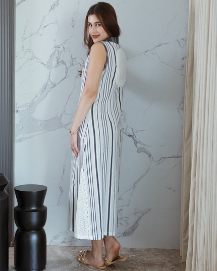 Monochrome Muse Dress