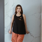 XS / L / Serenna Orange Black