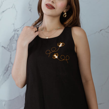 EbonyBee Embroidered Top